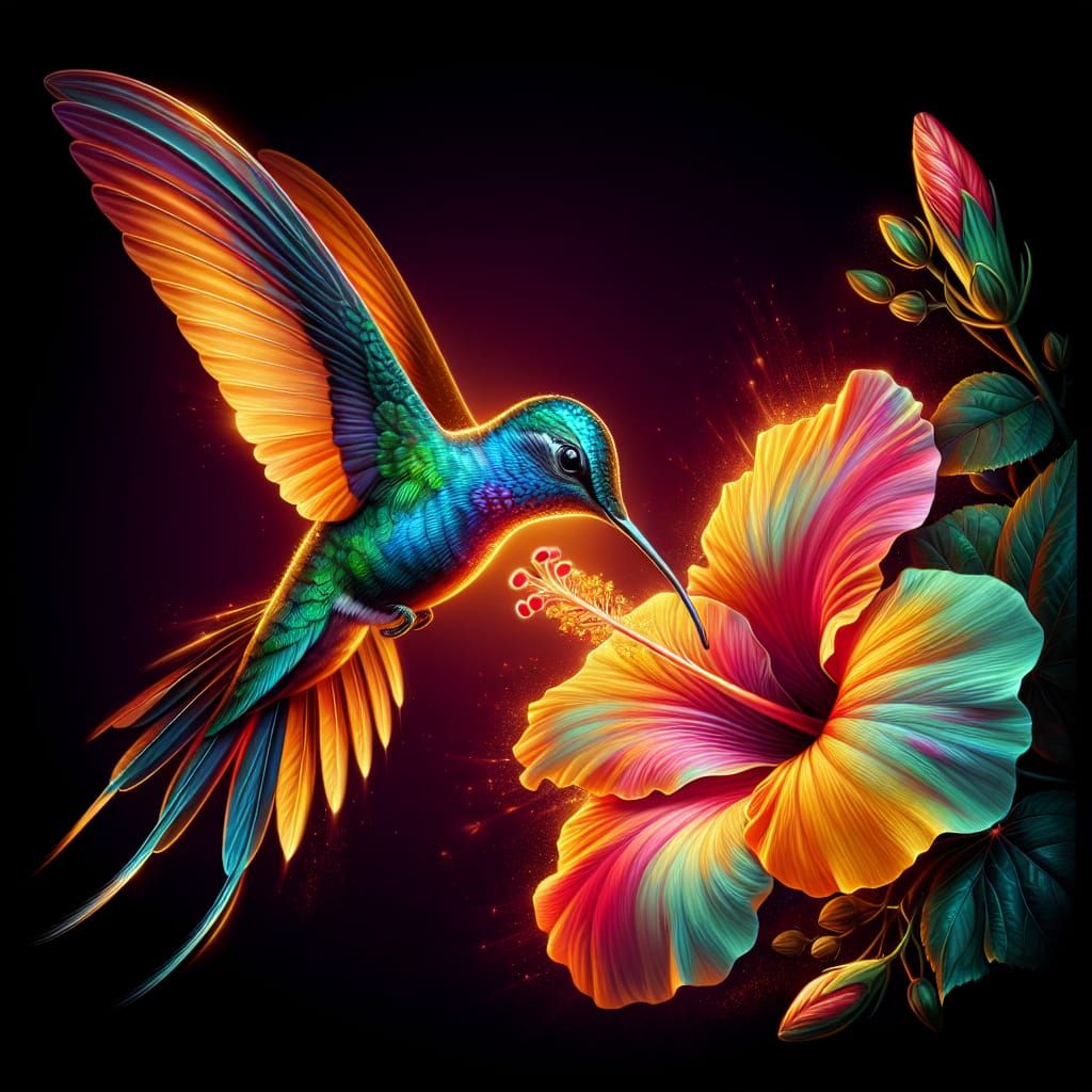 Hummingbird    by @Alicia Hopkins