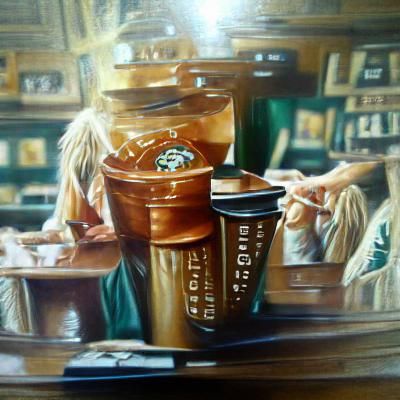 not the starbucks!