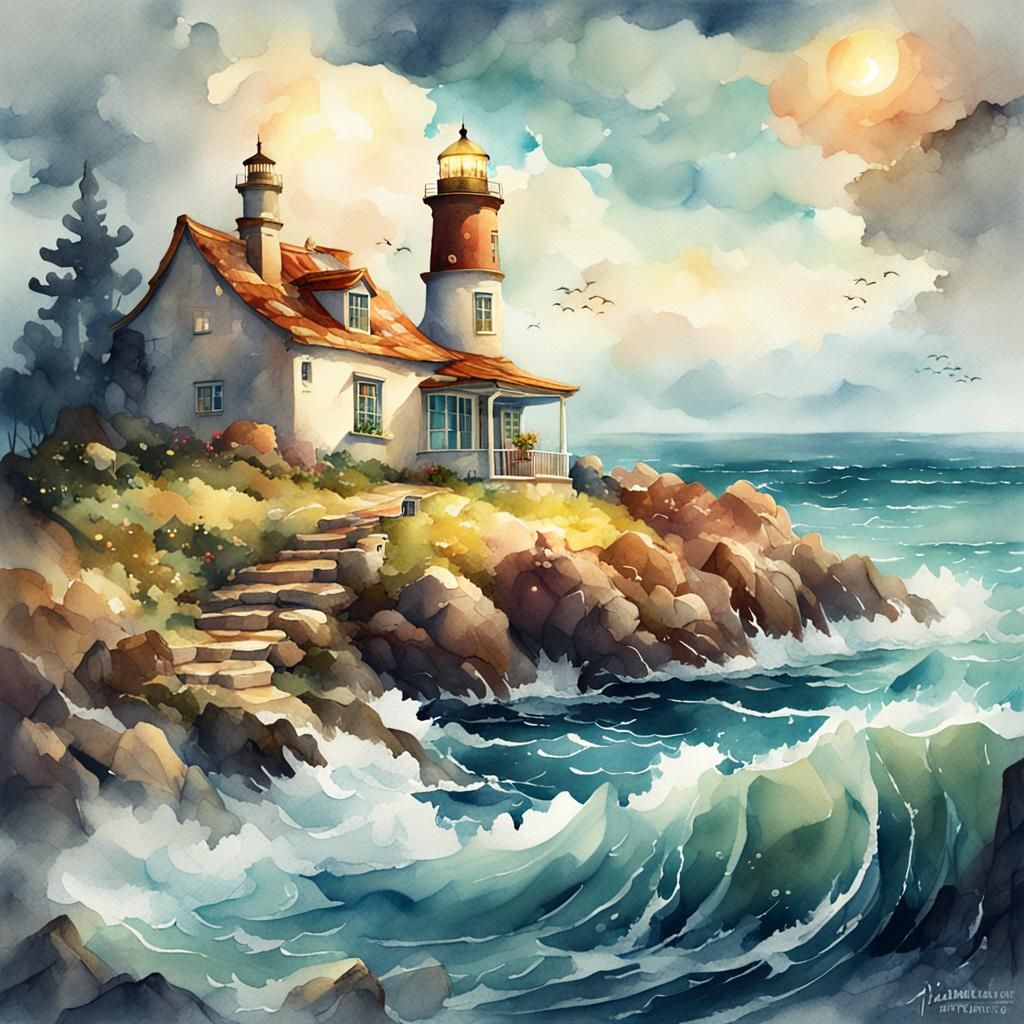 lighthouse  by @Anja Sh