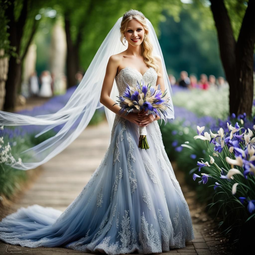 Elaine Wakefield on her Wedding Day