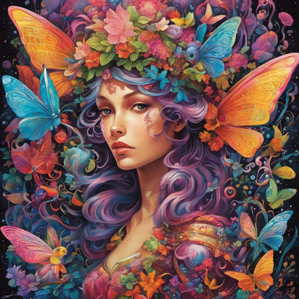 The Fairy Queen - AI Generated Artwork - NightCafe Creator