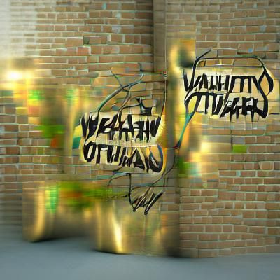 Quantum wealth graffiti VRay