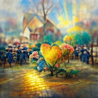 The greatest thing you'll ever learn is just to love and be loved in return. #film bokeh renaissance painting sunshine r...