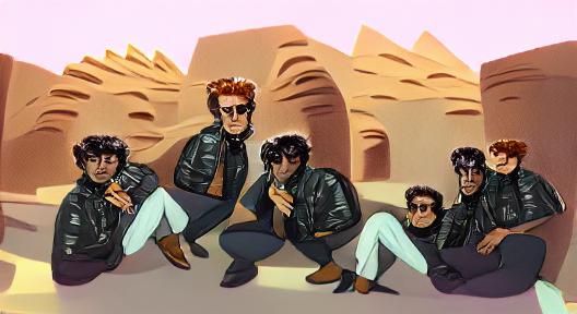 The Fremen except they're a 60s greaser gang