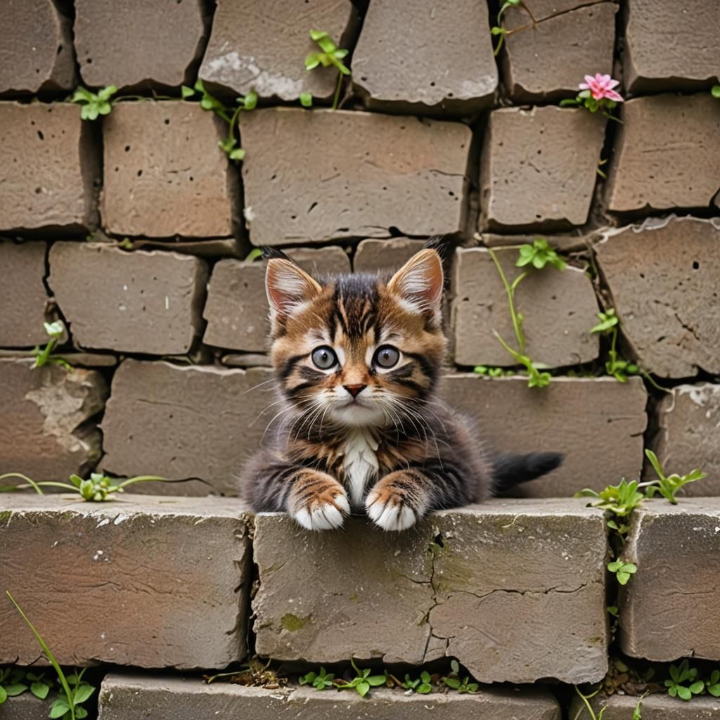 Wall kitten