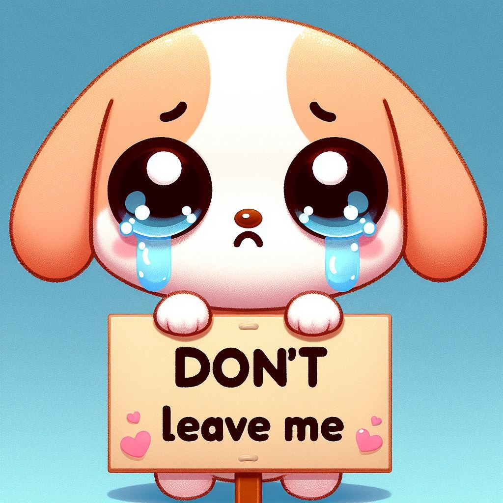 나를 떠나지 마세요😭