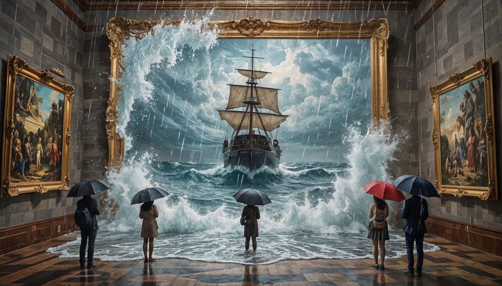 Realistic Painting  by @Foul Rabbit