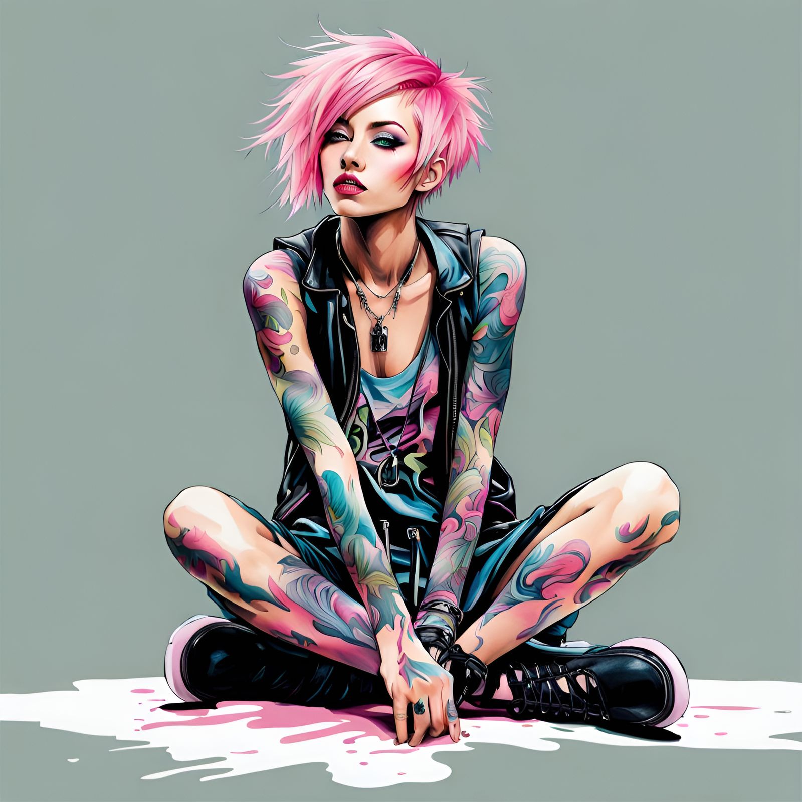 2023.12.07 🌹 No theme Thursday (punk vibes) 
@manon74 🇨🇦 ...