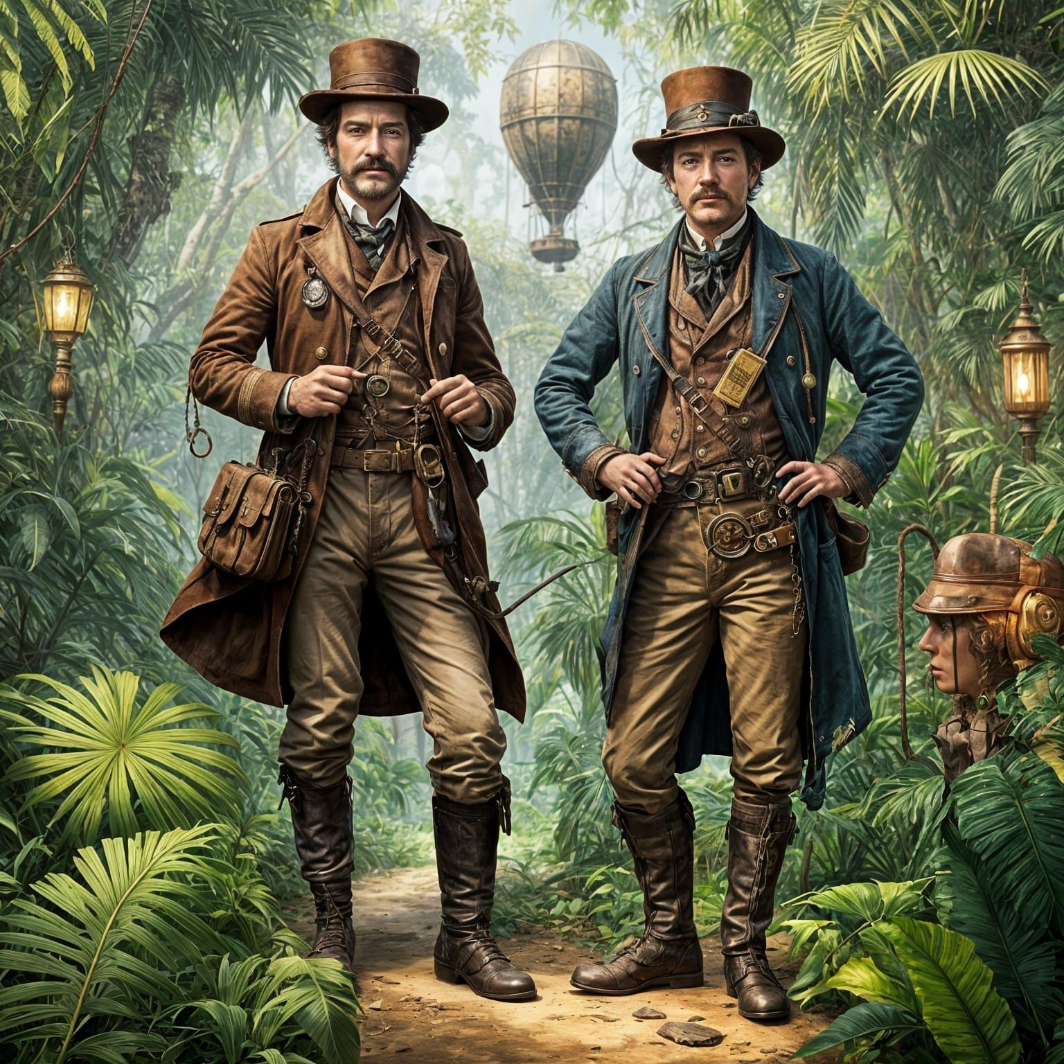 Victorian Explorers  by @Aulruna