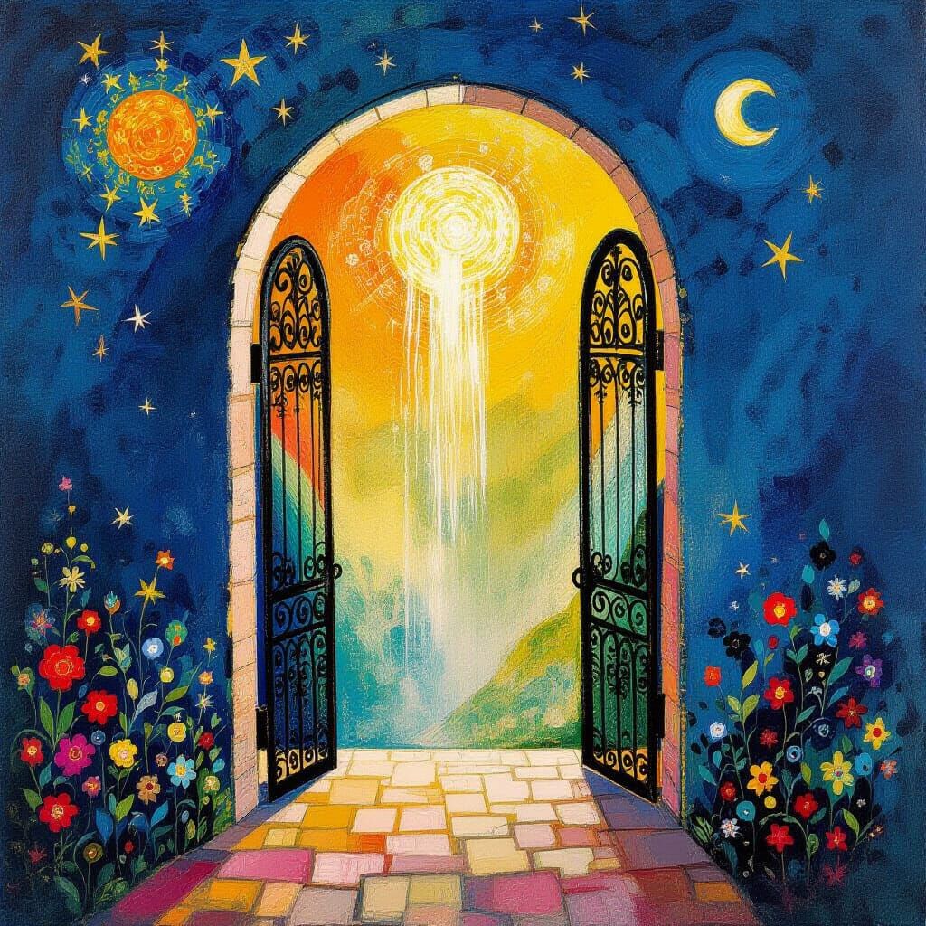 Heavenly Gates Open, Goodness Pours Down