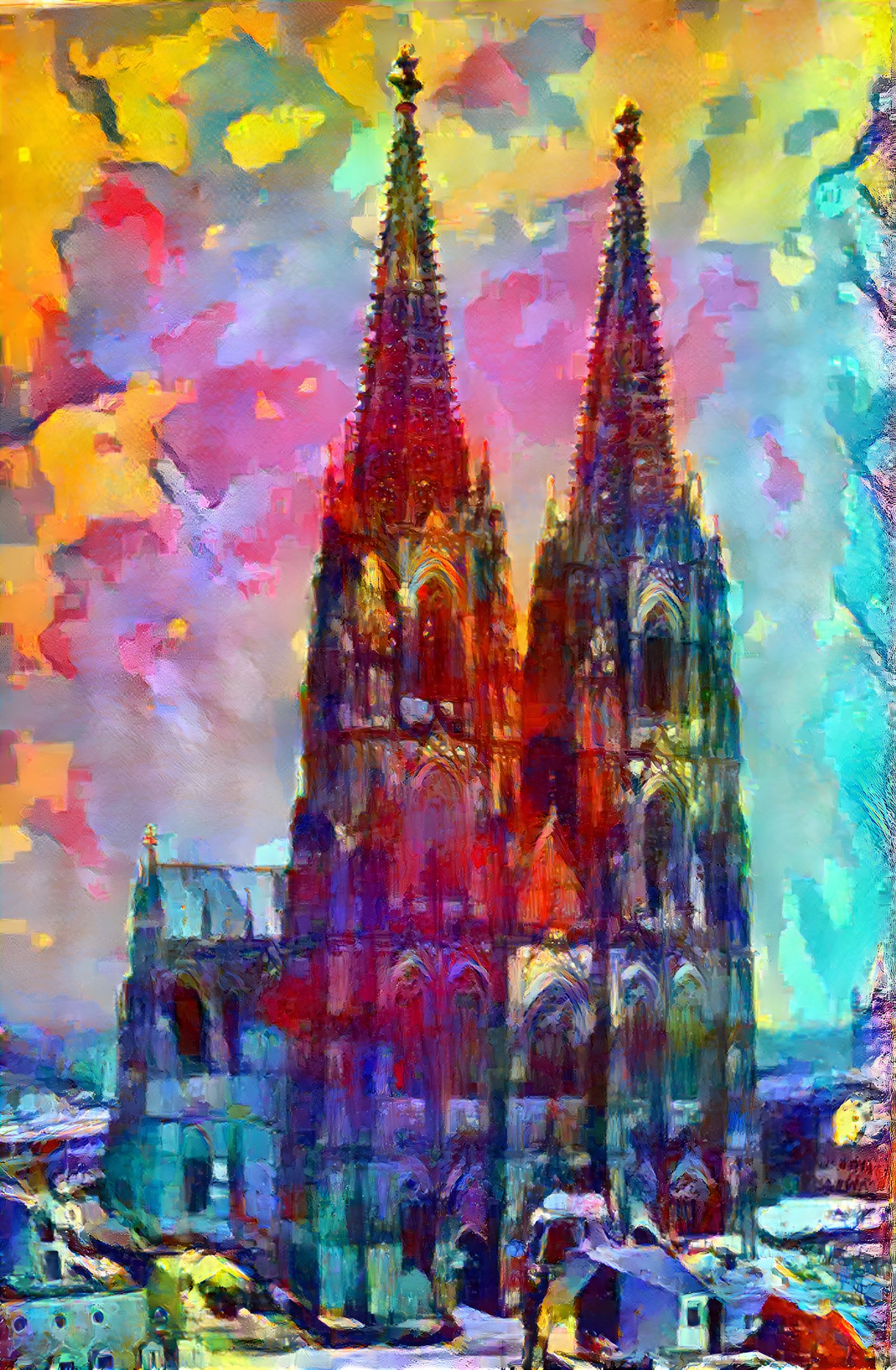 Cologne Cathedral in 1900