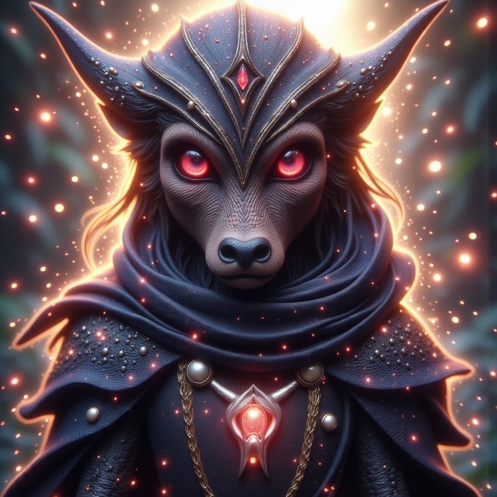 Chaotic Evil Rogue Cleric Character Art