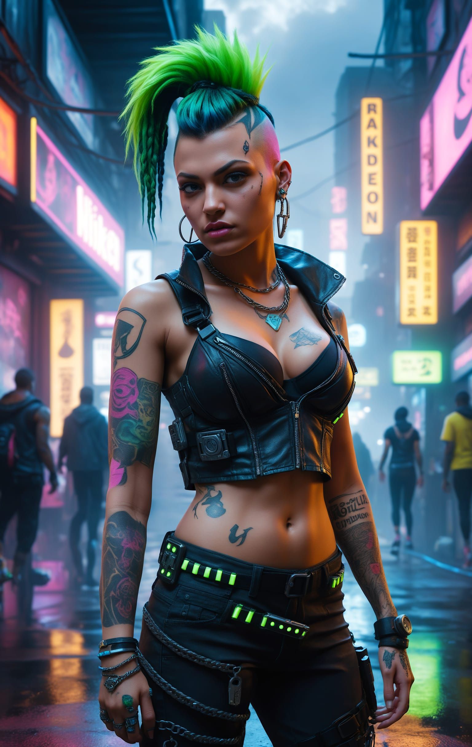 Idyll-ideal punk Lady 4