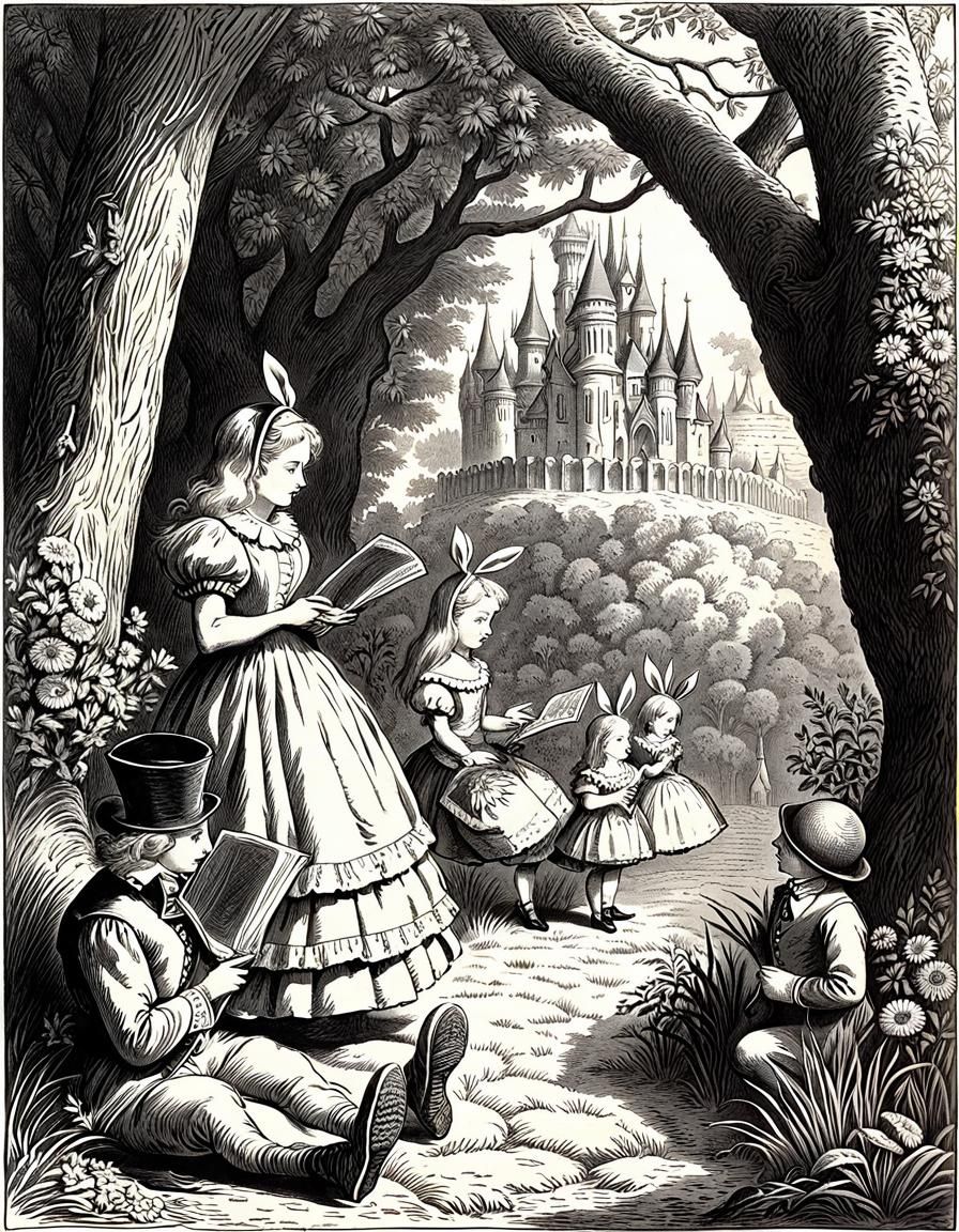 "But then, said Alice, if the world has absolutely no meanin...