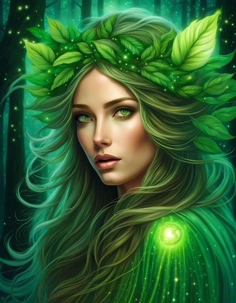 Legend of the Dryad - AI Generated Artwork - NightCafe Creator