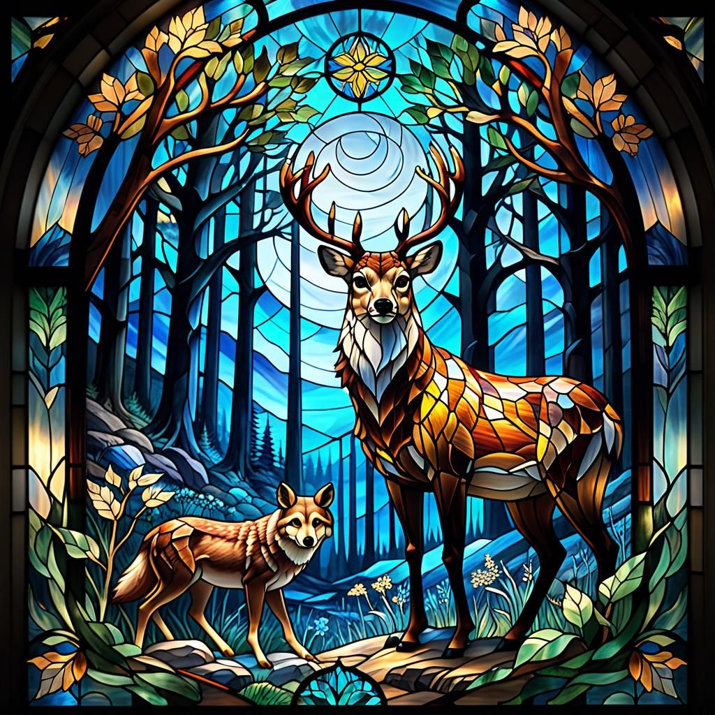 Stained glass   by @nishinishand