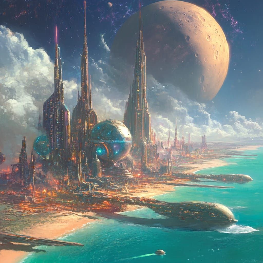 Oceanside Alien Mega City