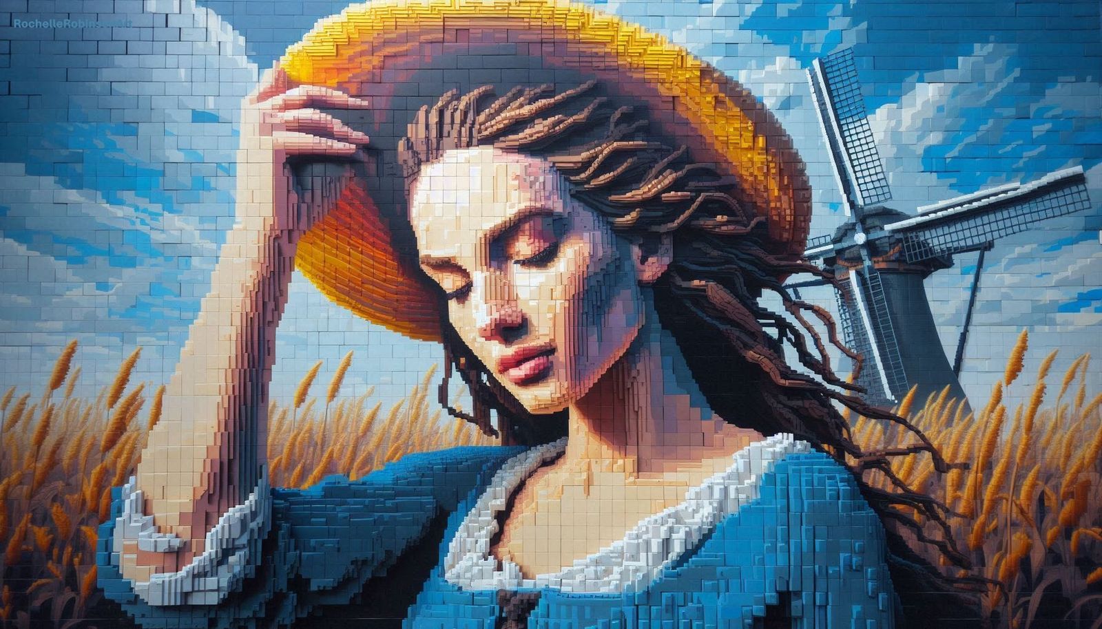Dutch Lady - Lego Art
