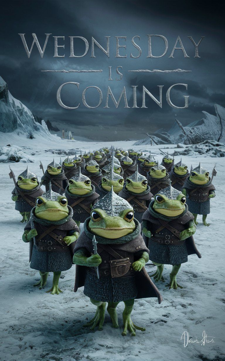 Wednesday Is Coming, My Dudes