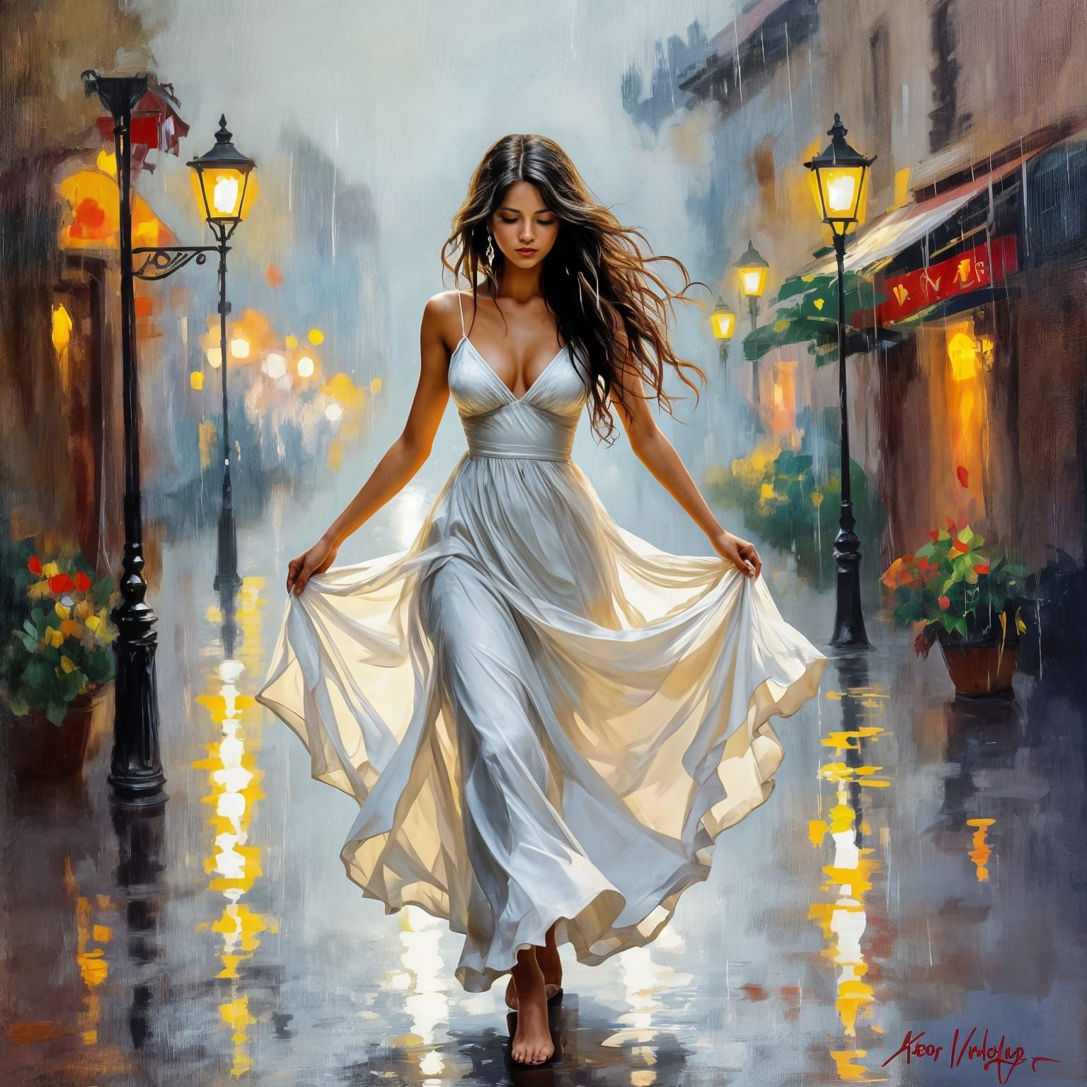 A Dance in the Rain  by @Xyloto