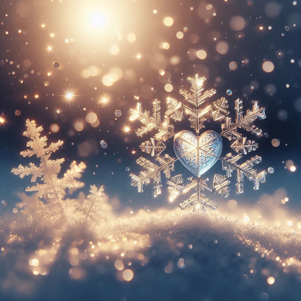Beauty of a snowflake