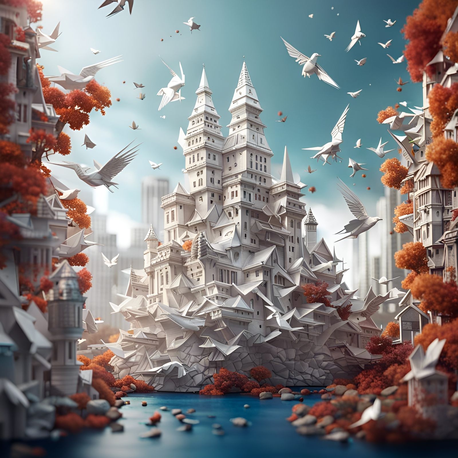 Paper city  by @JFT97