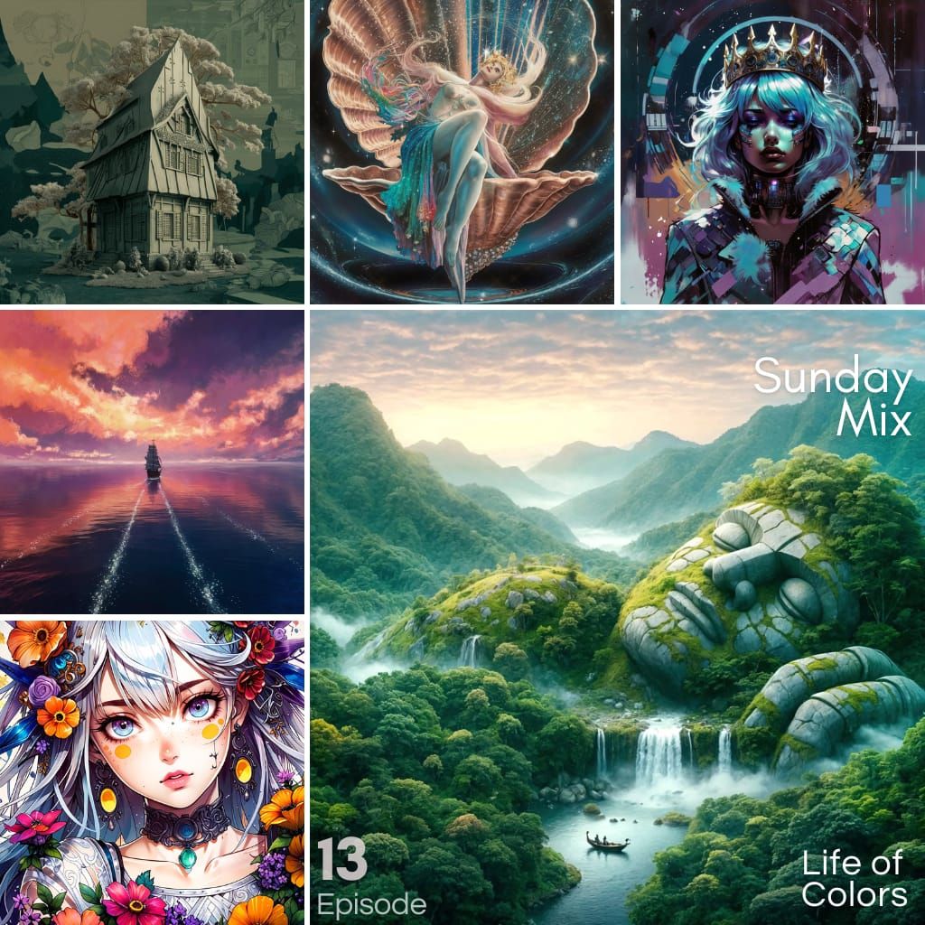 SundayMix Creative Mashup // Life of Colors