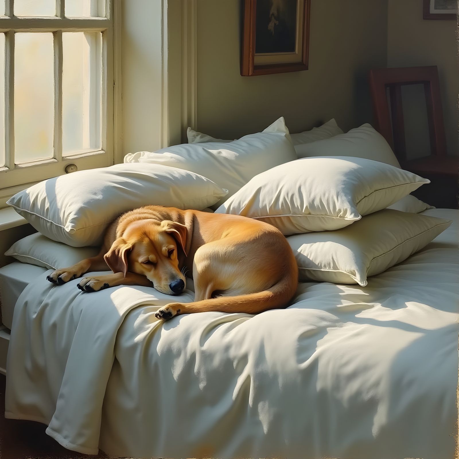 Let him sleep