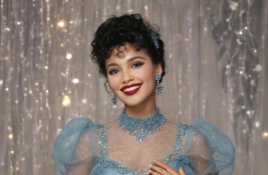 party dress portrait