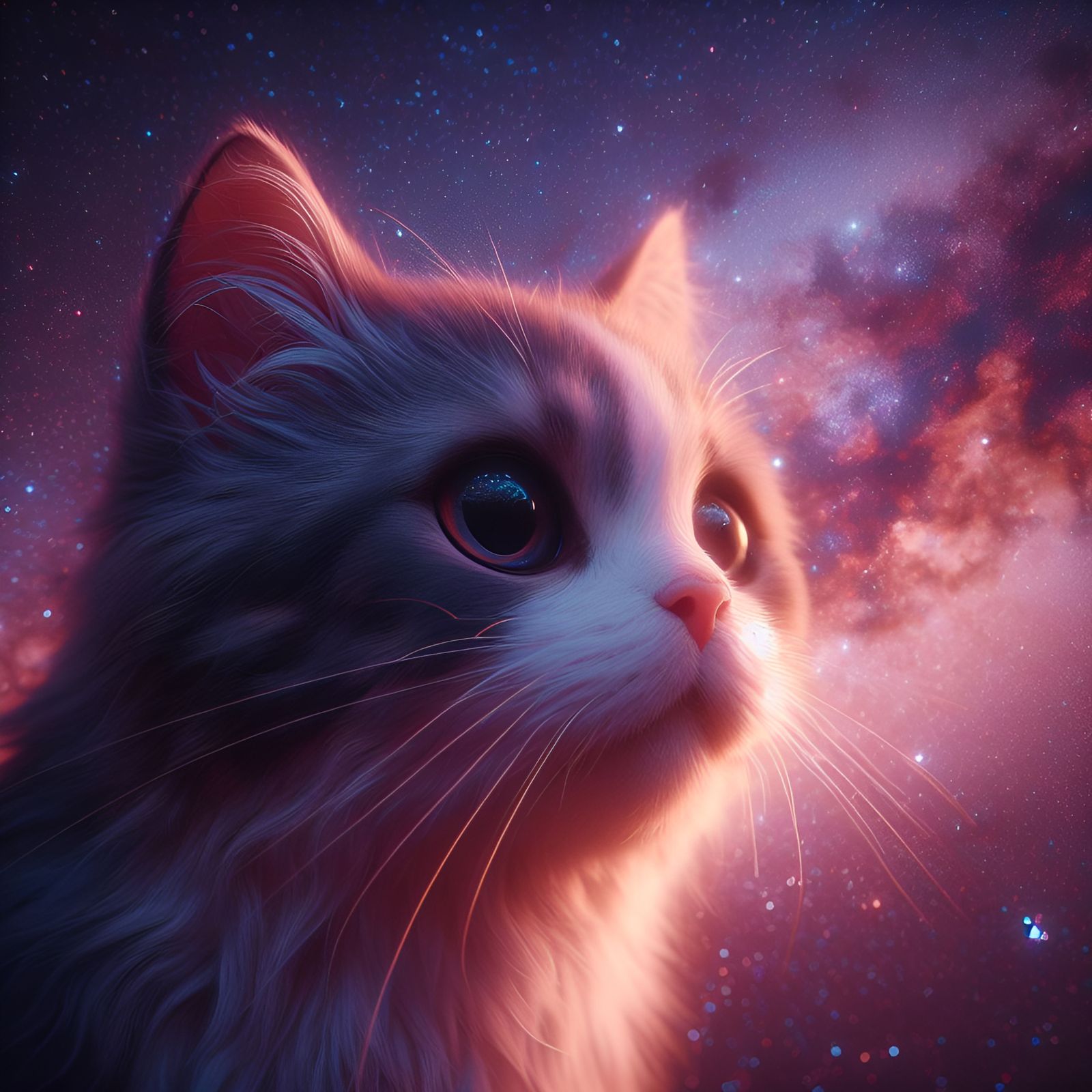 The Milky Way Meowlaxy is an amazing place.