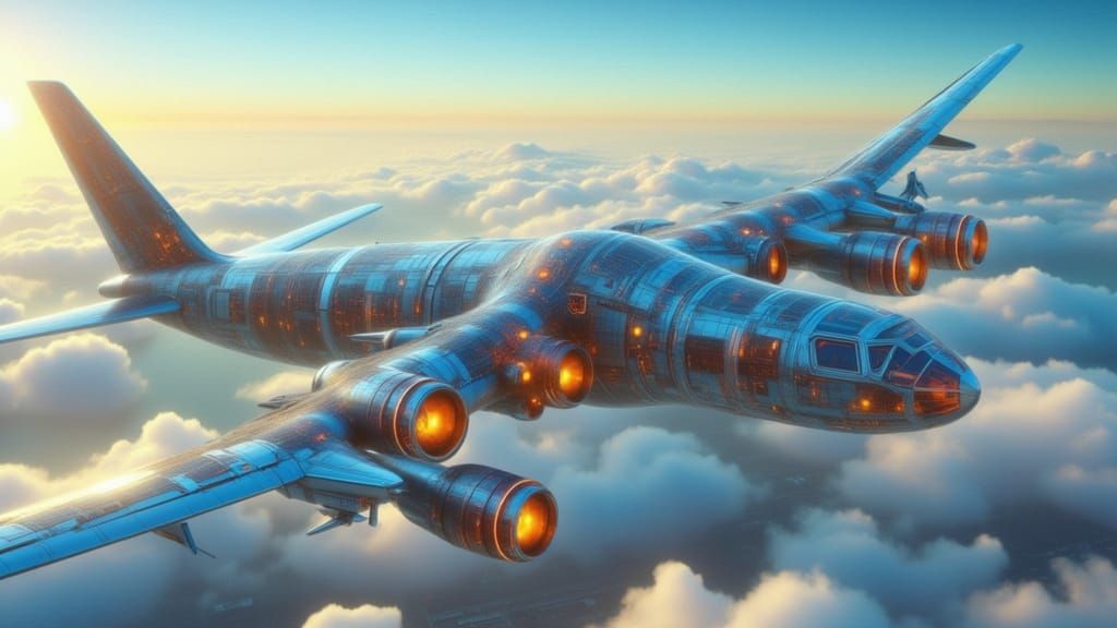 A plane <lora:Crystal Rust V1:1.0>