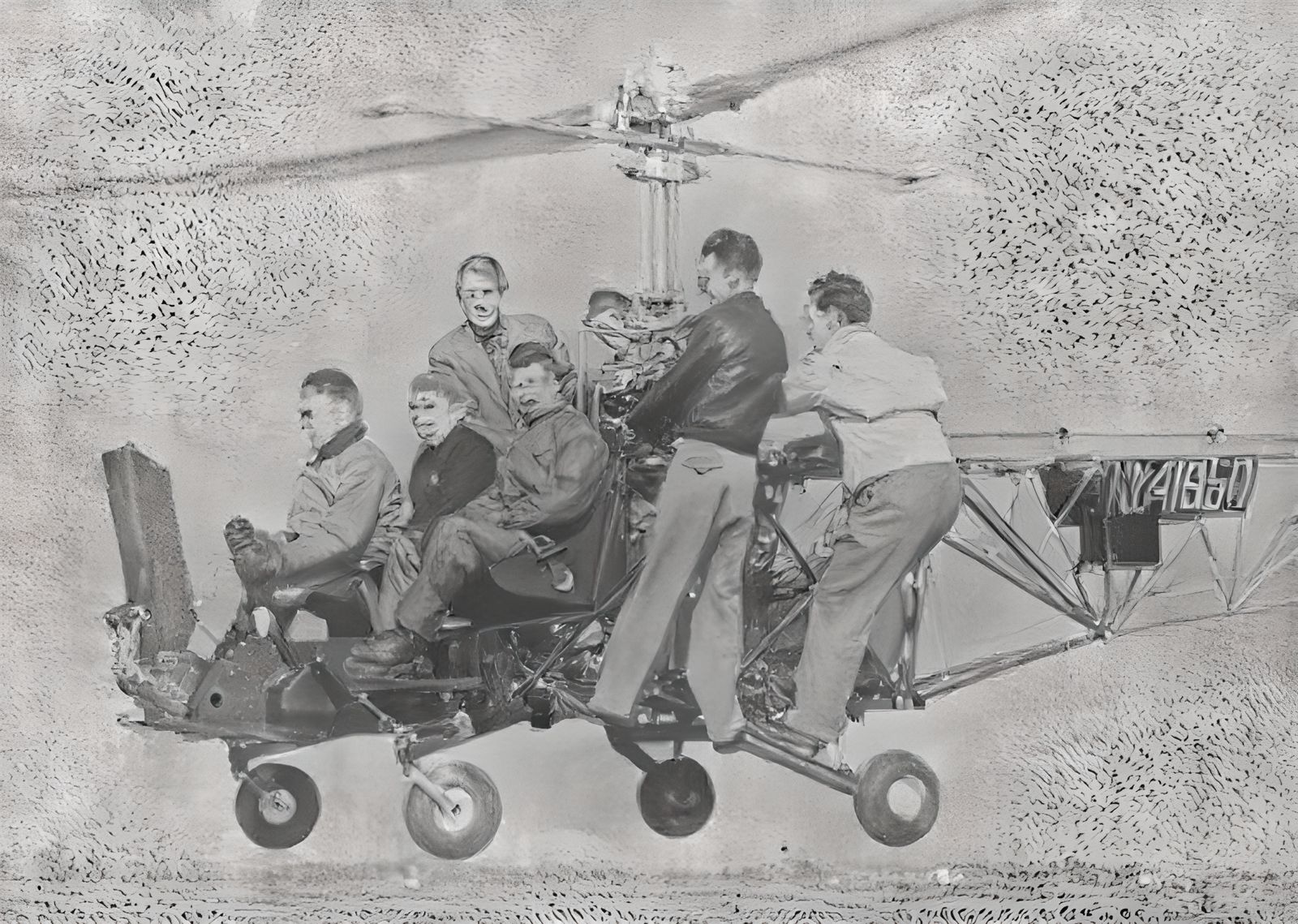 Bell Model 30, ship 3 flight testing