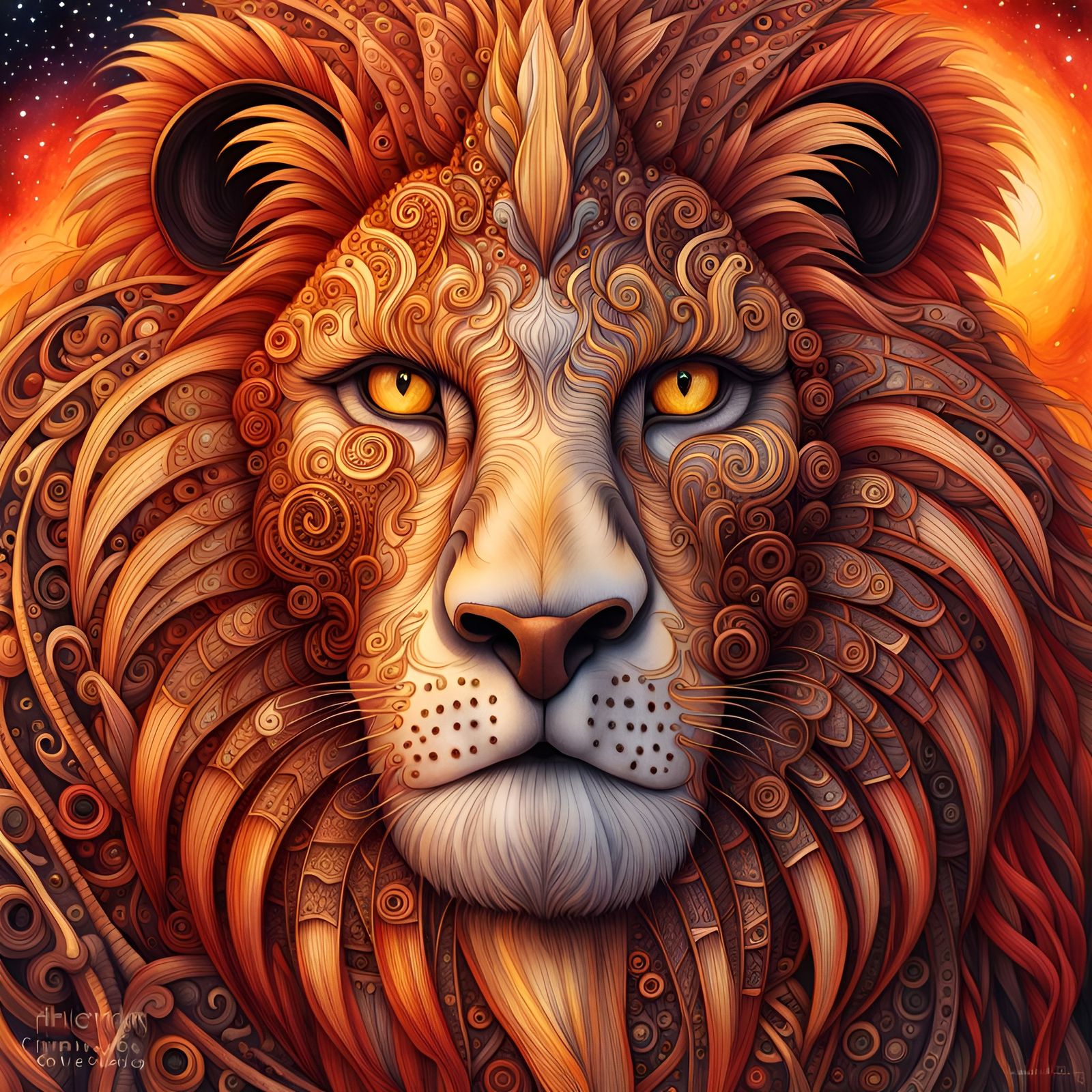 Blazing Majesty  by @lawrencelot