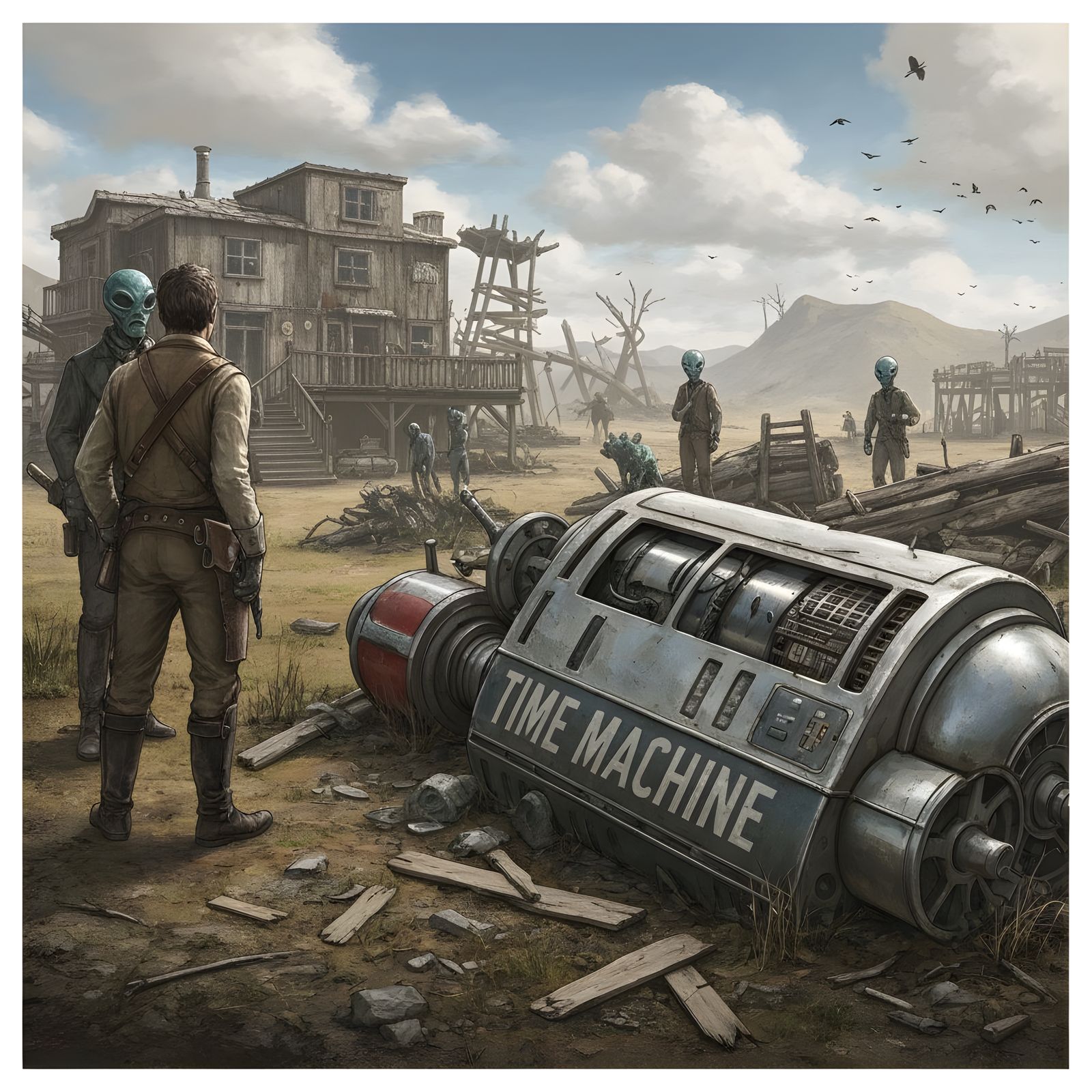 Broken Timeline   by @Mallory Reese