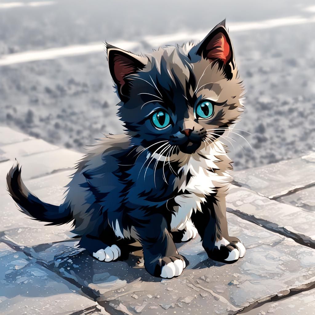 kitten (Blue Pencil XL)