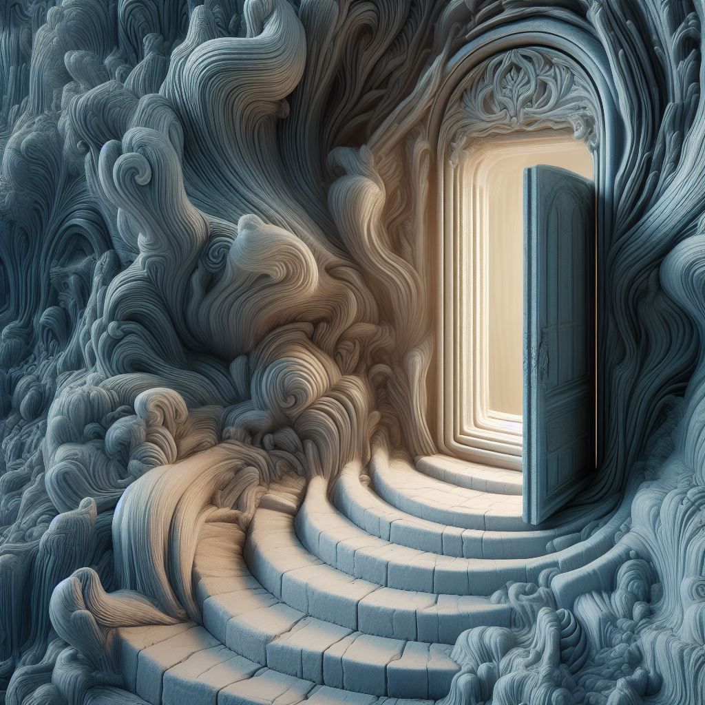 Door open to elsewhere