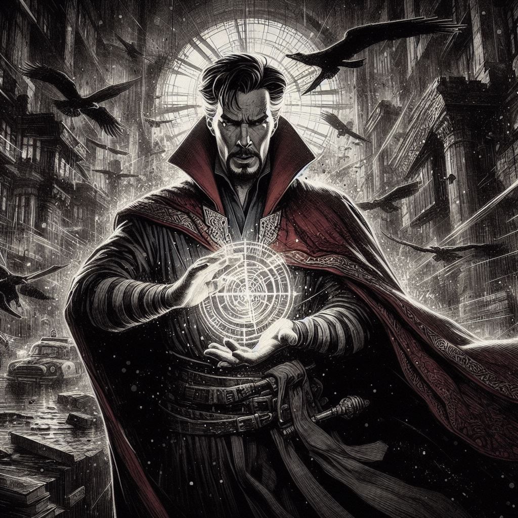 Harry Potter as Doctor Strange 3