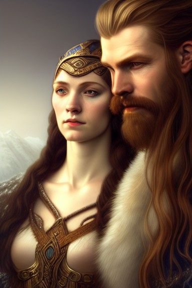 Eowyn, Shield Maiden Rohan, armor, - AI Photo Generator - starryai