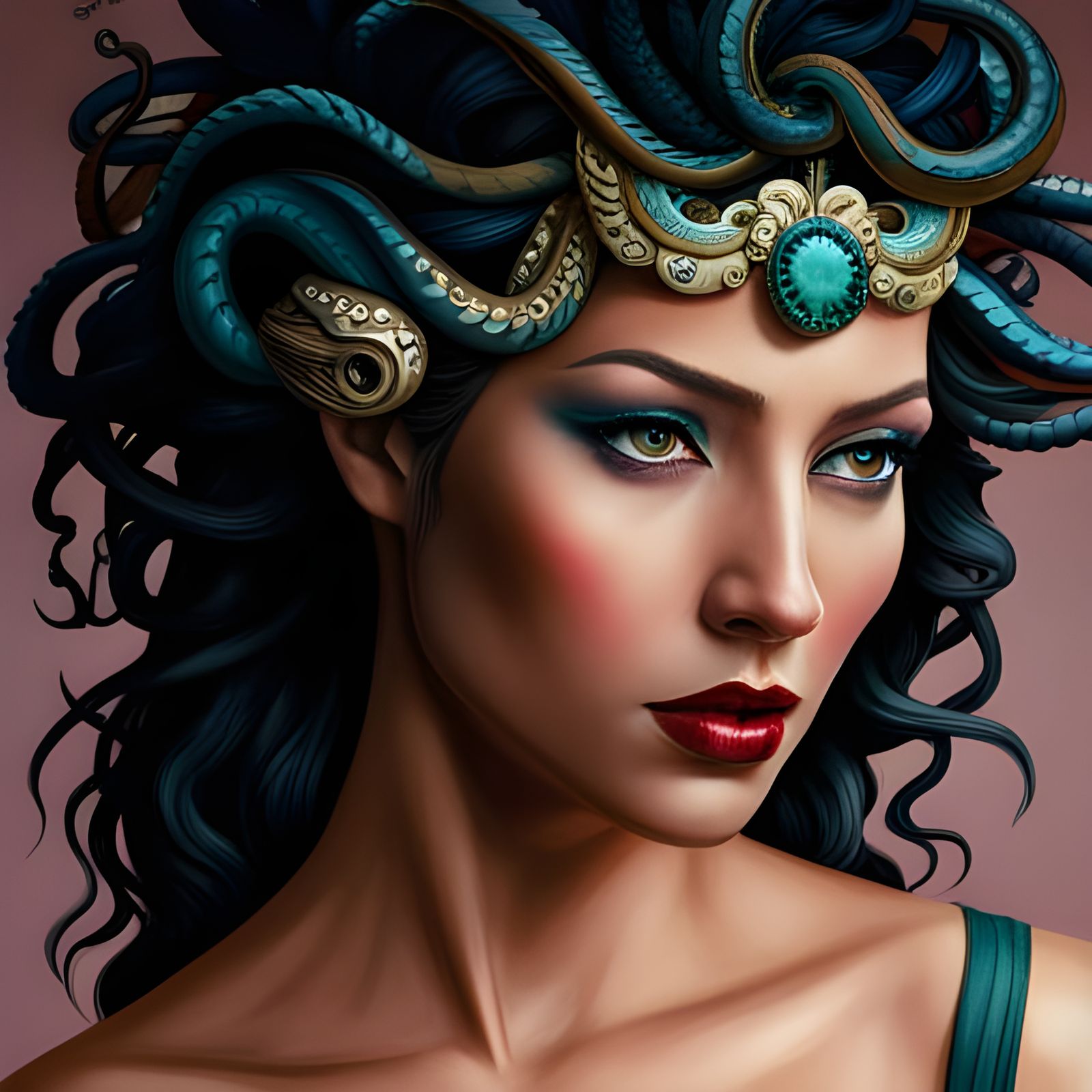 Medusa - AI Generated Artwork - NightCafe Creator