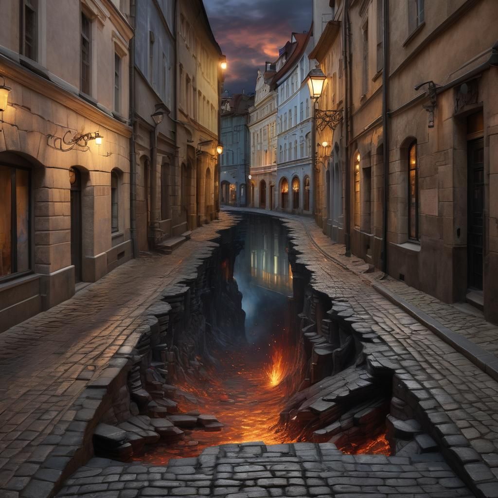 Abyss to hell  by @Sig