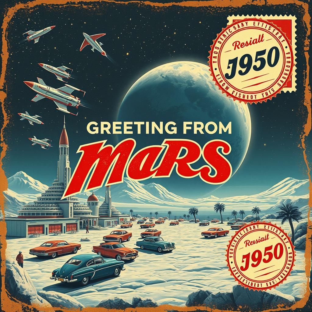 GREETINGS FROM MARS   by @Jonathan_S