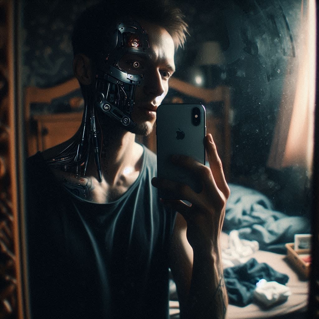 Cyborg Selfie