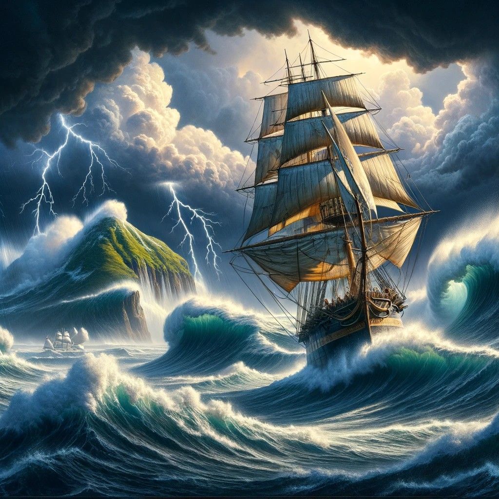 It's been stormy here recently