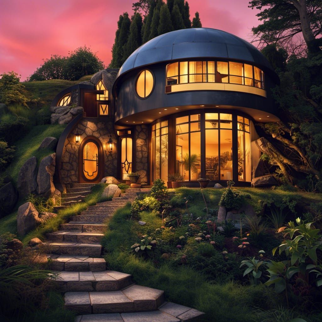 Decopunk Hobbit-House