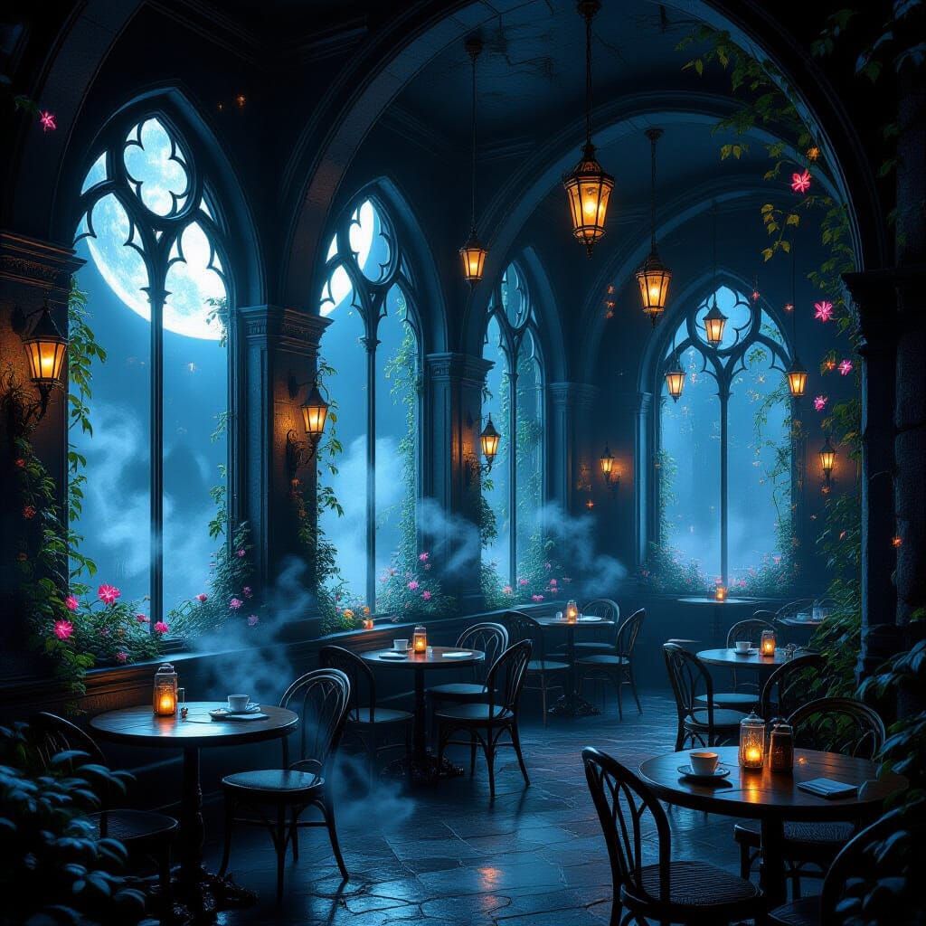 Enchanted Café  by @Thomas