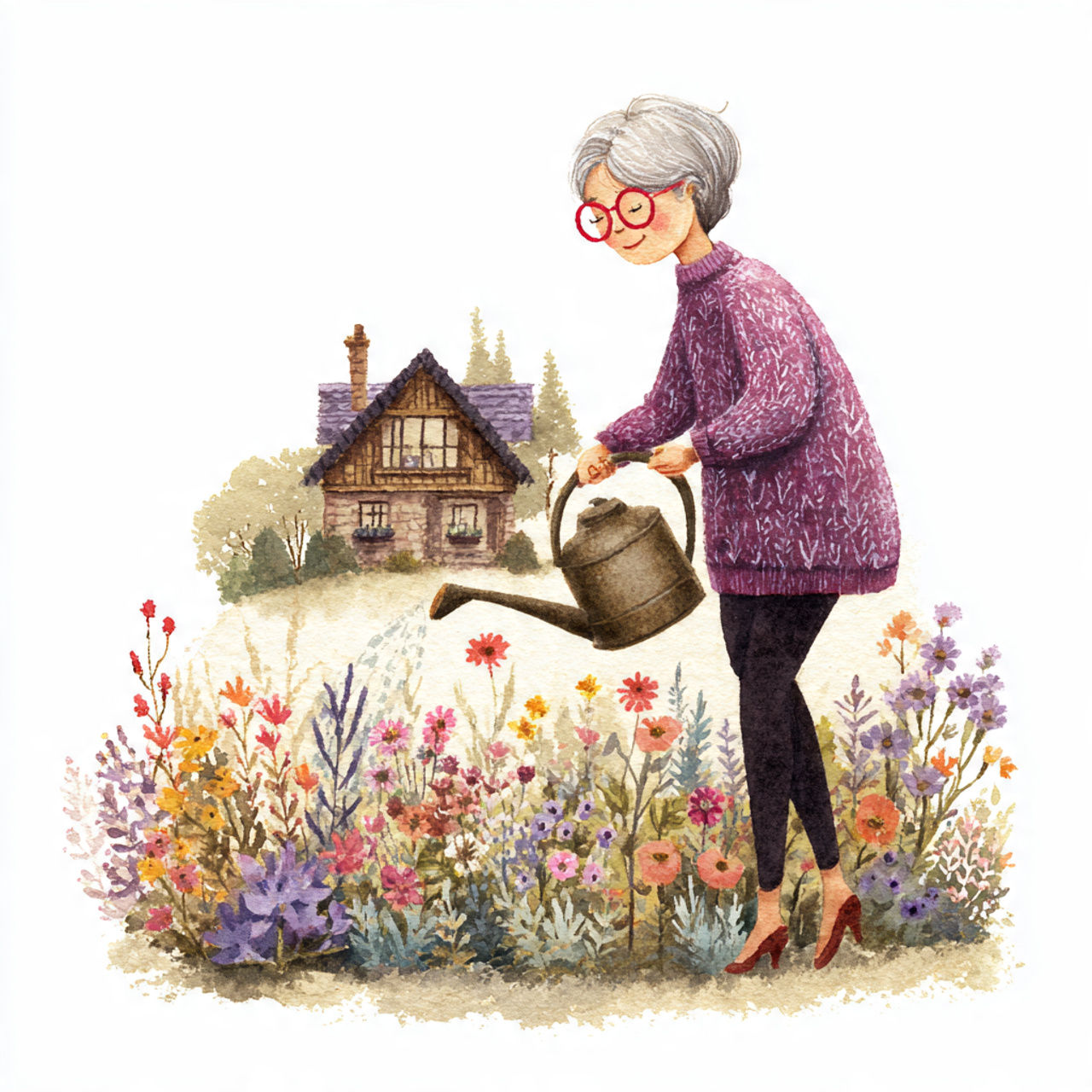 Fleur avec Fleurs Cinque