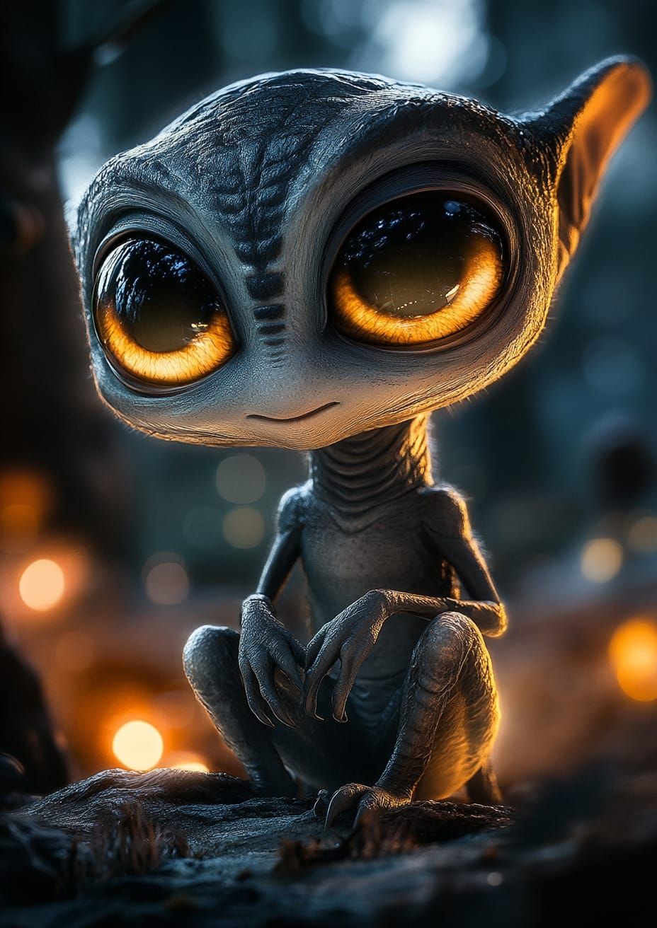 Cute Little Alien