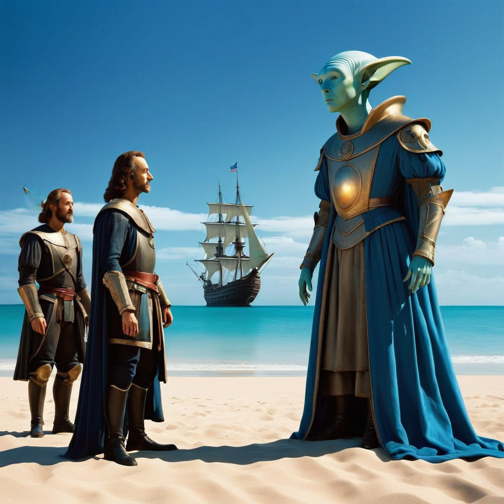 Christopher Columbus and Alien