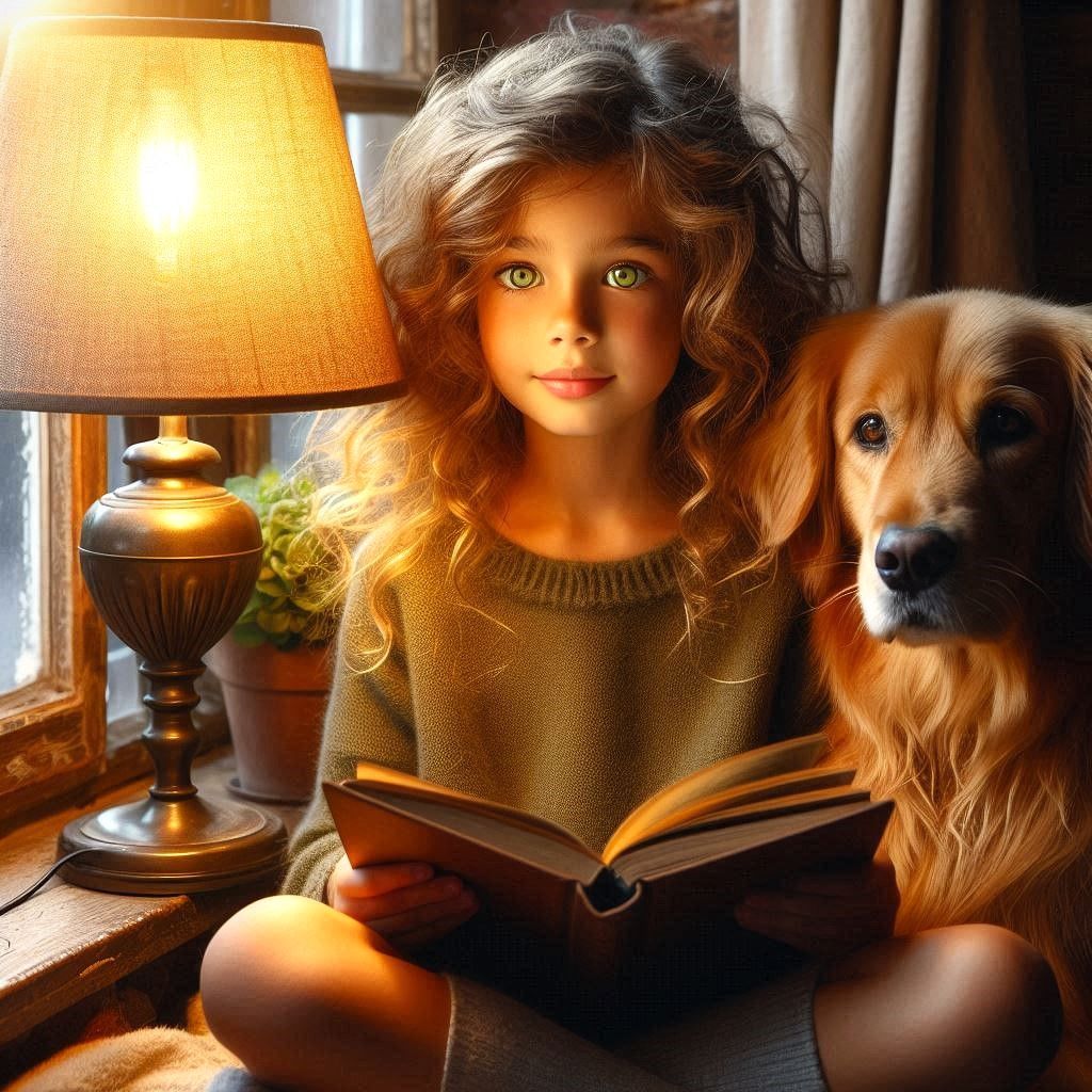 Reading to My Best Buddy