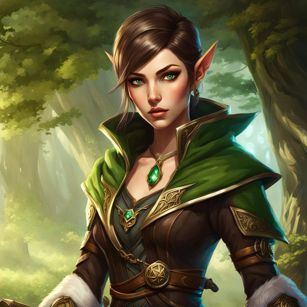 Elf Mage - AI Generated Artwork - NightCafe Creator